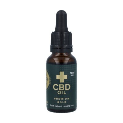 Huile de CBD naturelle Premium Gold 20 ml