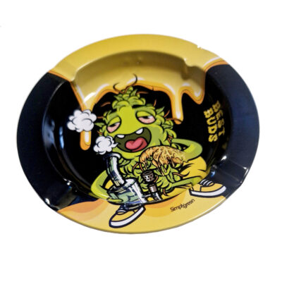 BEST BUDS DAB-ALL-DAY - Cendrier rond en metal